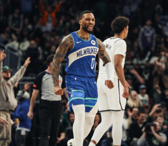 在线娱乐-两致胜抢断+大心脏三分 利拉德掌控雄鹿必胜公式